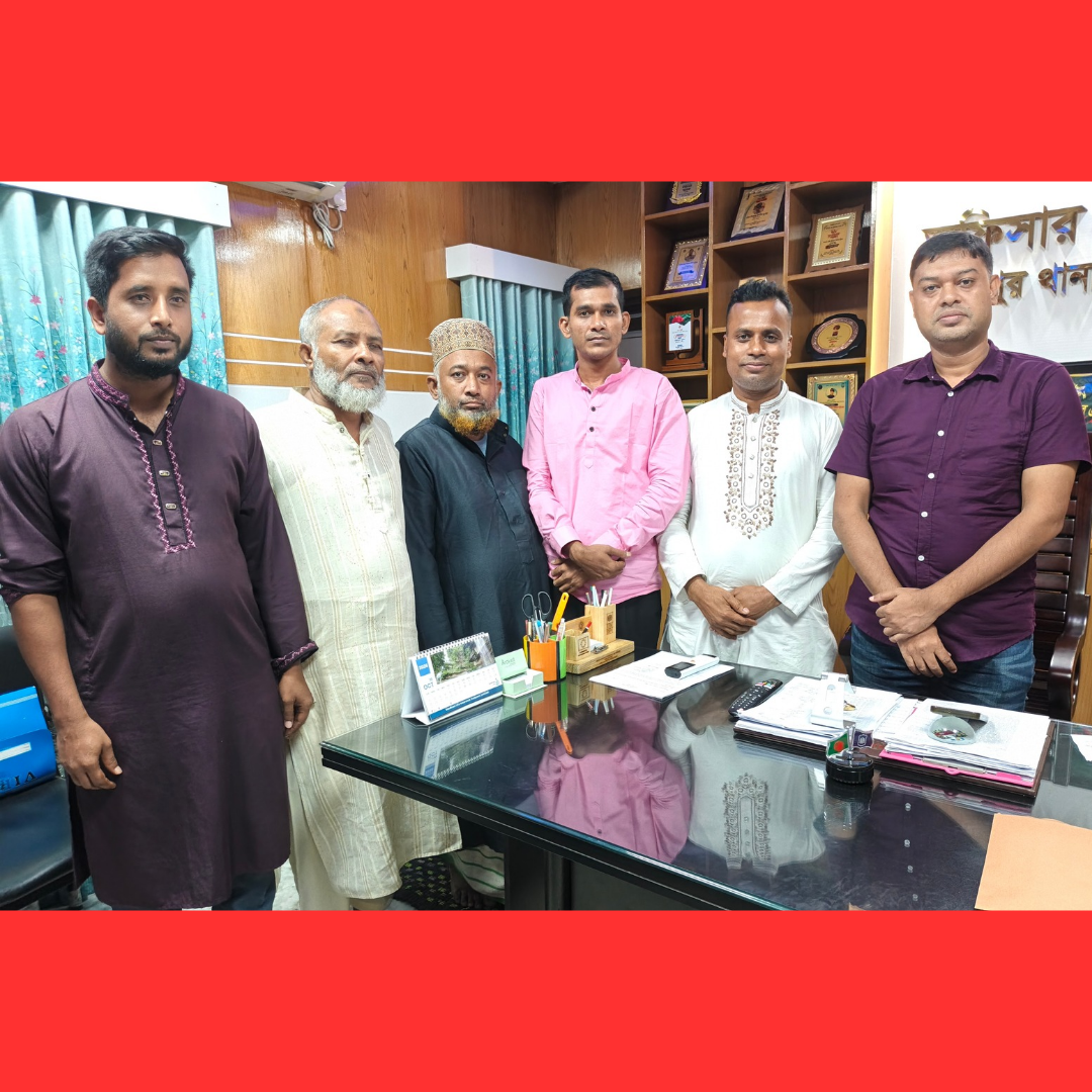 রায়পুরে কিশোর গ্যাং, মাদক ও যানজট নিরসনে আলোচনা: ওসির সঙ্গে রায়পুর রিপোর্টার্স ইউনিটির সৌজন্য সাক্ষাৎ ‎